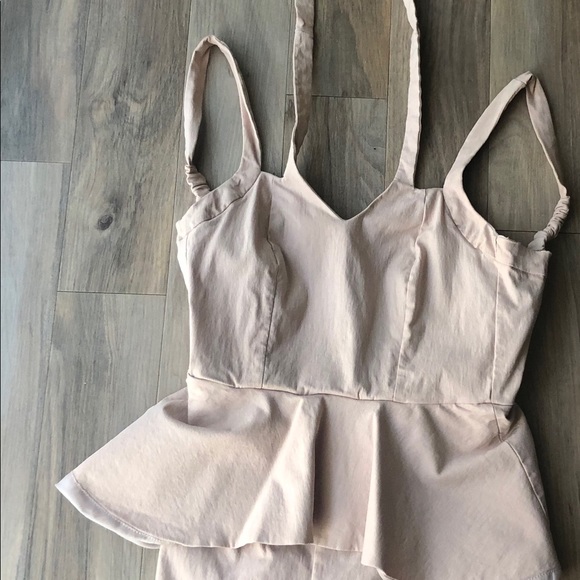 Pink play suit/romper - Picture 2 of 4